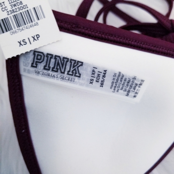 NEW PINK Victoria's Secret push up bikini swim top XS - Picture 3 of 5